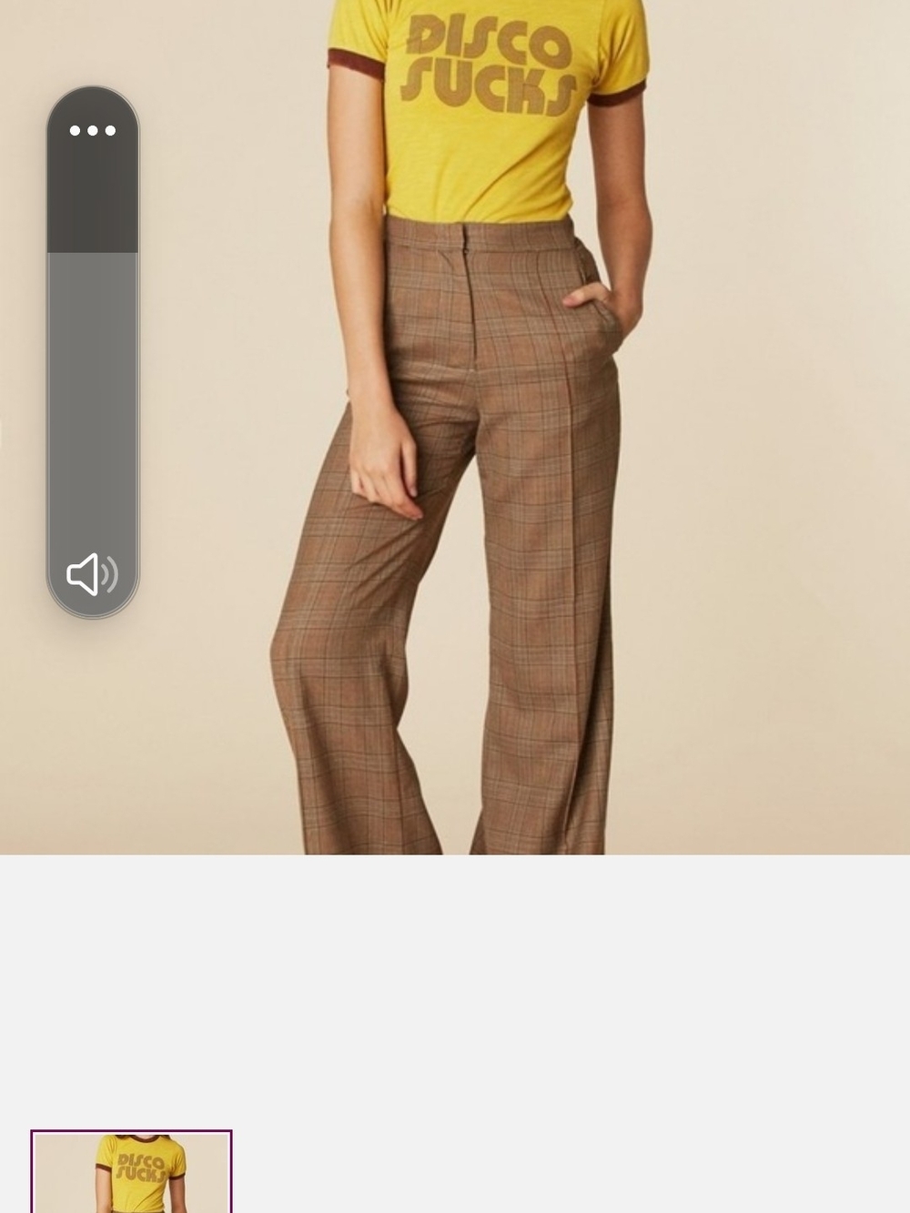 Stoned Immaculate Woody Trousers Size 26